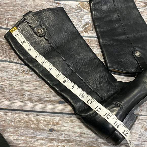 Frye WOMEN MELISSA BUTTON 2 black sz 8 - Picture 5 of 12